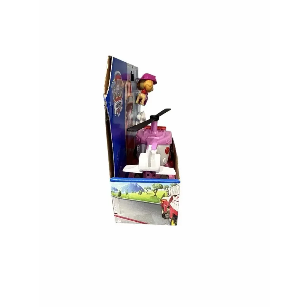Paw Patrol Fire Rescue Skye Rescue Fire Chopper Vehicle & Figure New